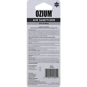 Symptoms Of Ozium Poisoning